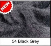 Пряжа Ангора 80 (54 темно серый Black grey); Ангора 80%, ПА 20%; Метраж: 800 метров в 100 граммах