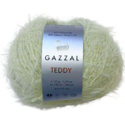 Пряжа Gazzal Teddy (6554); Состав: 40% Супервош мериносовая шерсть, 60% ПА; 50 г / 150 м